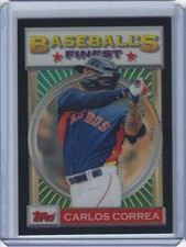 2020 Topps Baseball's Finest Flashbacks Baseball Cards 23