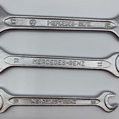 Mercedes-Benz Matador Germany DIN 895 17mm / 19mm Open End Wrench 