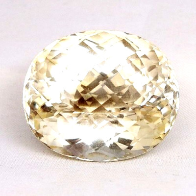 Shola Genuine 146.40 Ct Natural Light Yellow Citrine Giant from Pakistan
