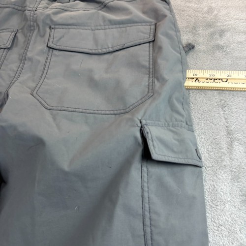 Quiksilver Womens 14 gray Snow Pants Ski Snowboard Insulated 8K relaxed fit - Picture 18 of 19