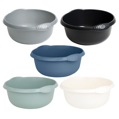 [5er Set] Waschschüssel 28 cm rund 5L Küche Waschbecken Spüle Wanne Camping Wohnwagen