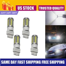 4X 3157 3156 LED BACK UP REVERSE LIGHT SIGNAL Bulb For 1991-2018 Ford F-150