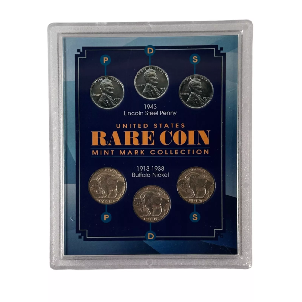 United States Rare Coin Mint Mark Collection 6 pc Set