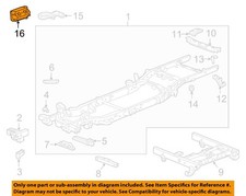 GM OEM 19-22 Silverado 1500 LD Frame Frame Components-Access Cover 84606315