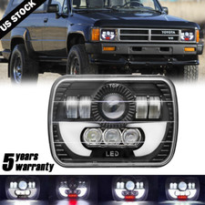 7x6led Headlight Drl Hilo Beam Angel Eyes New Dot For Toyota 4runner 1984-2014 7x6led Headlight Drl Hilo Beam Angel Eyes New Dot For Toyota 4runner 1984-2014
