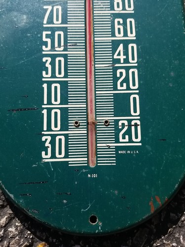Vintage Orange Crush Wall Thermometer 15X6" Soda N-101 Made In USA Good Works - Picture 5 of 9