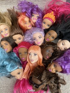 barbie with colored hair