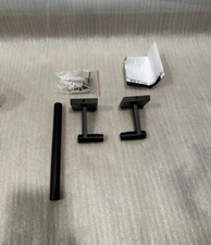 Moen BP1886BL Black Triva 9" Towel Bar