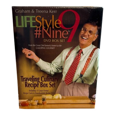 Graham & Treena Kerr LIFEStyle #Nine DVD BOX SET.   Please Read