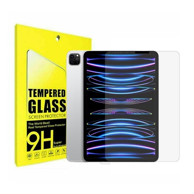  Für Apple iPad Pro 12,9 Zoll 2022 4. Generation Hartglas Displayschutzfolie