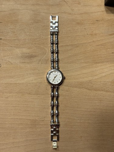 Ecclissi 31450 Sterling Silver Bracelet Watch Original Box NEW BATTERY 54 grams - Picture 2 of 12