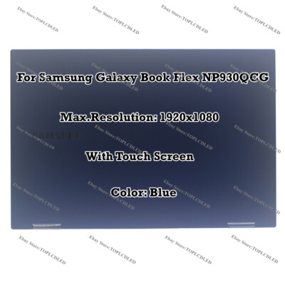 13,3'' Samsung Galaxy Book Flex NP930QCG FHD LCD Berühren Bildschirm Baugruppe