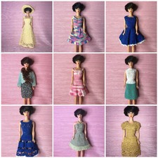 Assorted Lot of Crocheted Dresses Fashions for BARBIE - M8