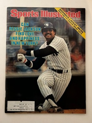 Sports Illustrated Magazine May 2 1977 Reggie Jackson New York Yankees Time Inc
