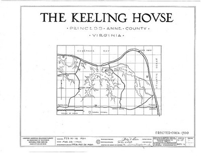 HABS VA,77-LONBR.V,1- sheet 0 6 - Adam Keeling House, Keeling Road, London