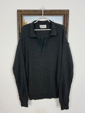 Vintage Carlo Colucci Pullover Sweater Mens Jumper Knit Cardigan Rare Hype XL