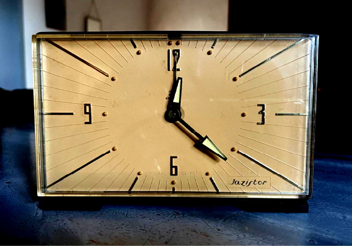 Réveil vintage Jazistor - Jaz électrique, années 60