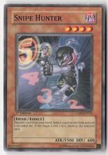 Yugioh - Snipe Hunter CDIP-EN015 1st Edition - Cyberdark Impact