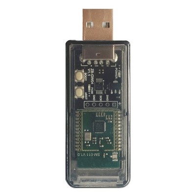 1 Stück Zigbee2MQTT USB-Schnittstellenerfassung Transparent-Schwarz N6L91870