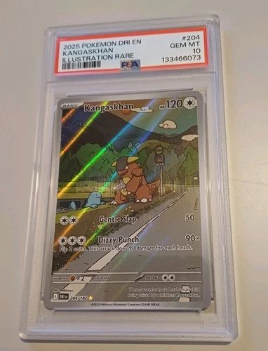 Kangaskhan 204/182 PSA 10 Destined Rivals Pokemon TCG Illustration Rare