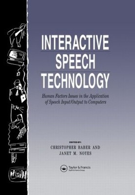 Interactive Speech Technology - 9780748401277