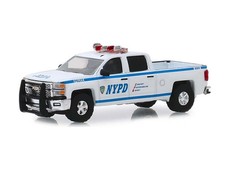 2015 Chevrolet Silverado - New York City Police Dept NYPD Diecast 1:64 Scale -