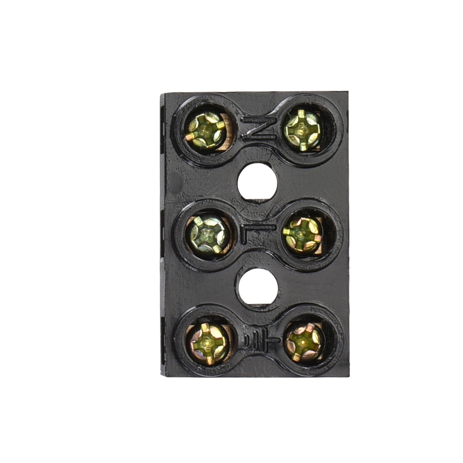 5Pcs 500V 10A Terminal Blocks Electric Barrier Strip Dual Row 3 Positions Screw
