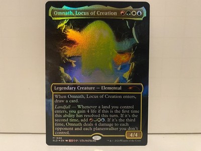 x1 NM Omnath, Locus of Creation (Rainbow Foil) Secret Lair Drop Foil
