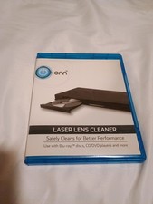 onn Laser Lens Cleaner Blu-ray DVD CD Player Cleaning Disc Walmart Tested