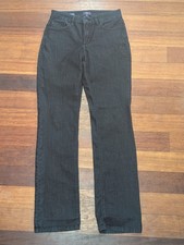 Not Your Daughters Jeans NYDJ Women's Marilyn Straight Size 6 Dark Wash