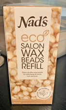 Nad's Eco Salon Wax Beads Refill- Salon Quality With Tea Tree Oil- Vegan  