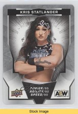 2024 AEW All Elite Wrestling Gaming Cards Level B Kris Statlander #50 READ 18dh