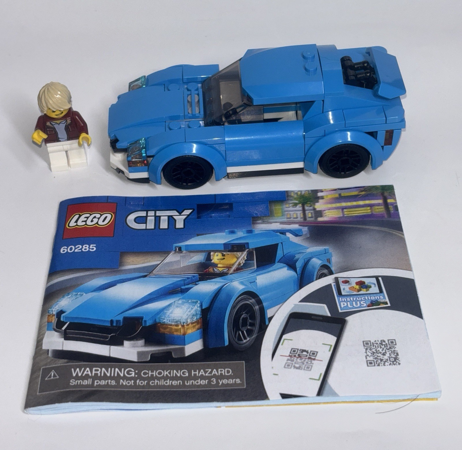 LEGO CITY Sports Car Toy Building Kit 60285 for Kids Ages 5+