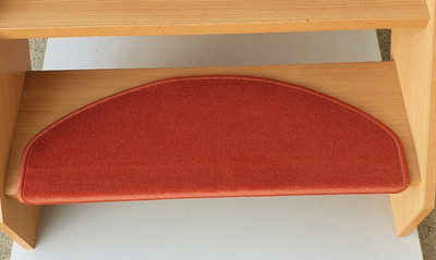 Stufenmatten Vorwerk Passion 1000 1B12  Velours pflegeleicht treppengeeignet