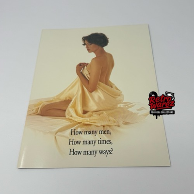 #ad A Woman Her Men and Her Futon 1992 VHS Movie Promo Press Book 8.5x11” Ad Slick $36.54