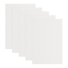 5 Pcs White EVA A4 Foam Sheets Crafts 12 x 8 Inch 2mm Thick