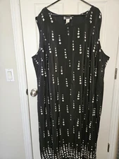 Maggie Barnes Sleeveless Side Button Maxi Dress Size 32