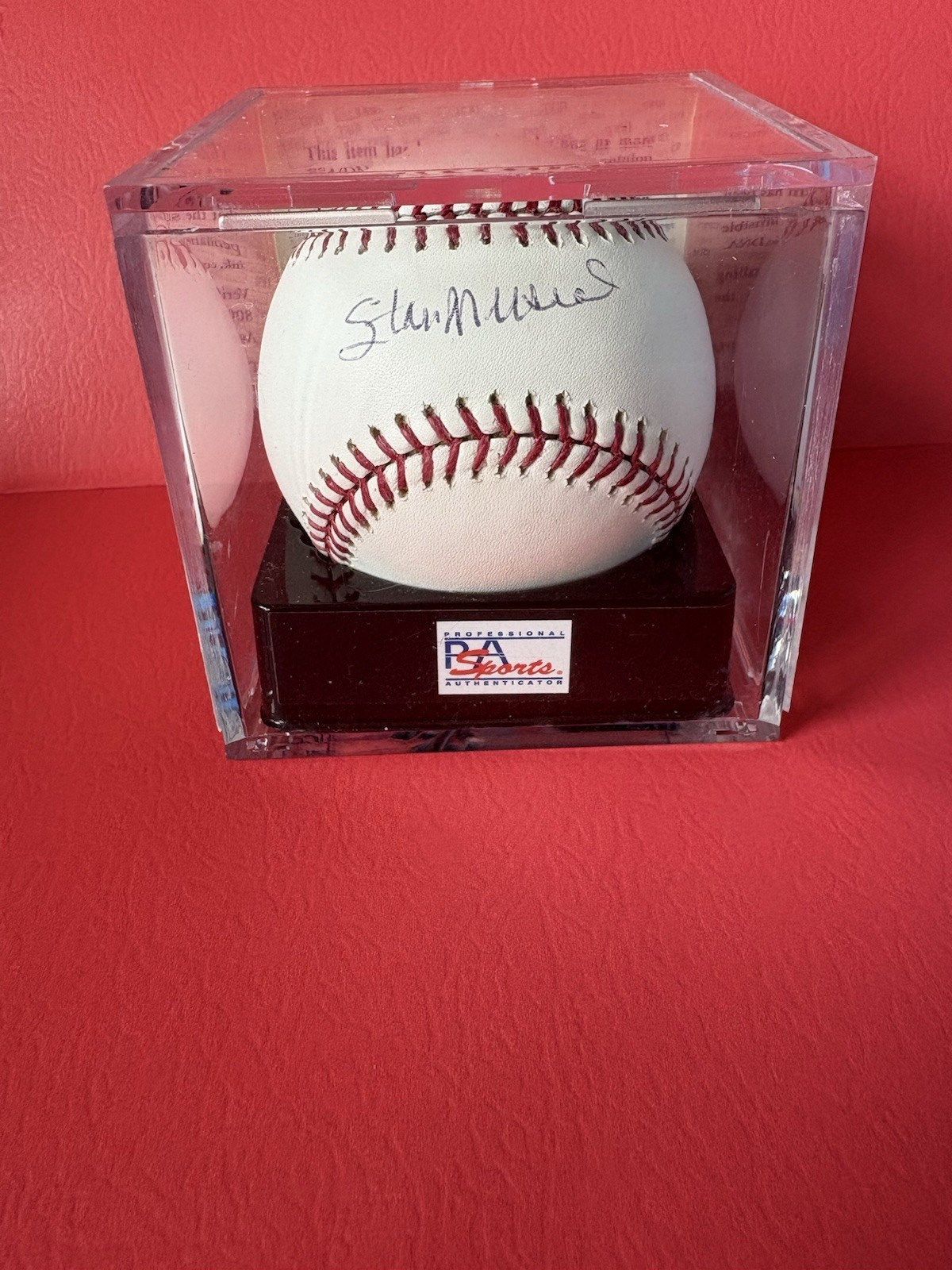 Stan Musial St. Louis Cardinals ATG HOF Autographed ML Baseball PSA/DNA 81608626