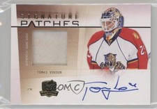 2009-10 Upper Deck The Cup Signature 10/75 Tomas Vokoun #SP-VO Patch Auto 0i5j