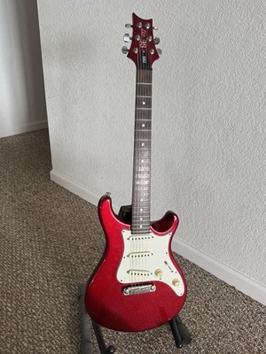 PRS SE EG Electric Guitar - Metallic Red  