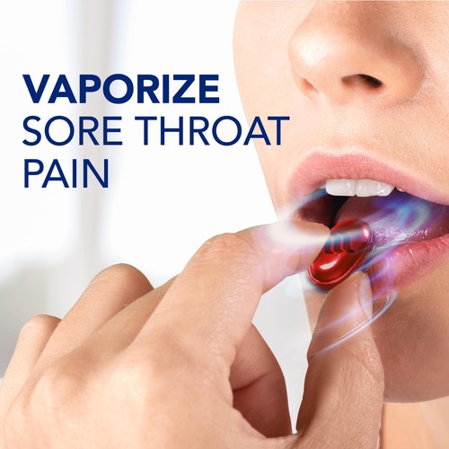 VapoCool Severe Medicated Sore Throat Drops, Max Strength Menthol, Soothes So... - Picture 5 of 9