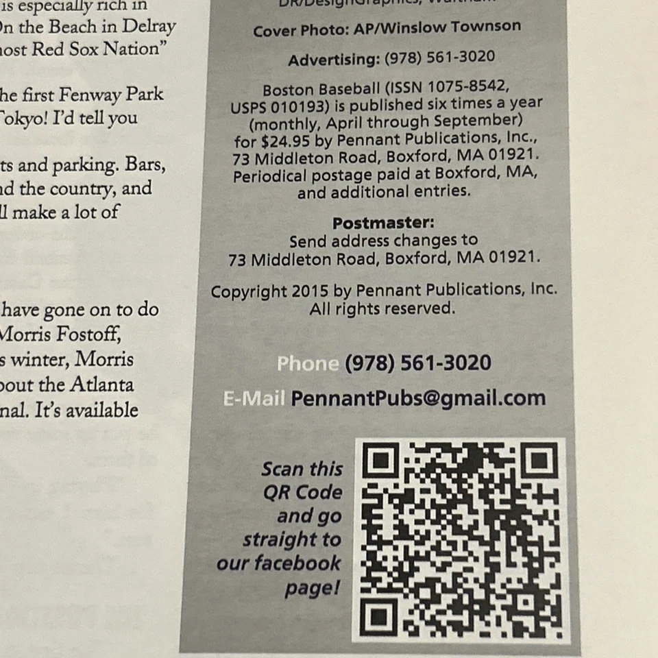 Boston Red Sox Mookie Betts April 2015 Fenway Park Baseball - Image 4 of 4