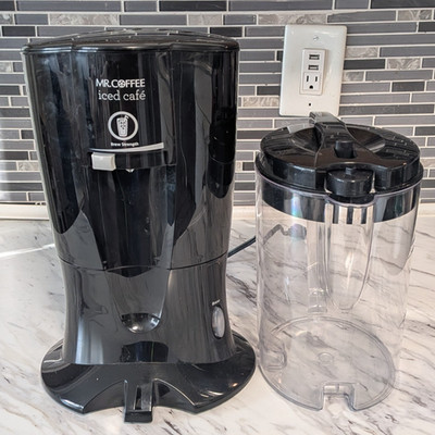 Mr Coffee Iced Cafe BVMC-LV1 Black Iced Coffee Maker with Pitch Tested & Working