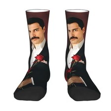 Freddie Mercury Queen Socks Unisex, one size, quality and rare FREE SHIPPING