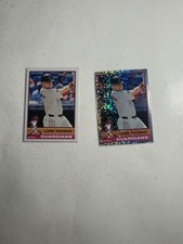 2025 Topps Heritage - Lane Thomas #261 Chrome Silver Sparkle Refractor And Base
