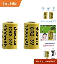 High-Capacity CR2 3V Lithium Battery Pack - Ideal for Cameras and Rangefinders