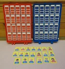 1989 Milton Bradley - Vintage Guess Who? Travel Game - no box or instructions
