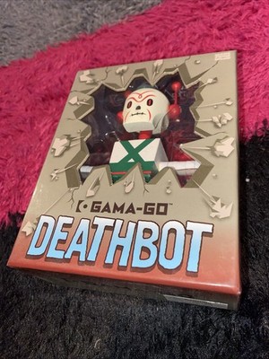 NOS 2007 Gama-Go Deathbot Kill! Wooden Figure Dave Higgins Ningyoushi Wood BOX