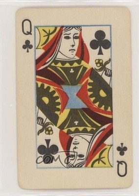 1966 Ed-U-Cards Monkees Playing Cards Queen of Clubs #QC 0c41