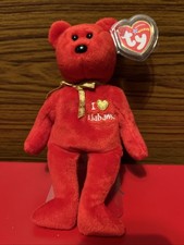 Ty Beanie Baby Alabama (I love) The Bear Excellent Condition With tags